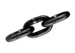 China Heavy Duty 32m Industrial Lifting Chains With EN818-2 / DIN 5687-80 Standard factory