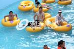 Large Lazy River Equipment / Aqua Play Park Galvanized Carbon Steel Supporting