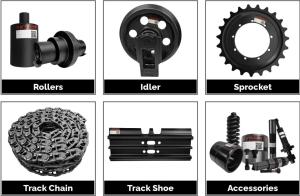 China Heavy Chassis Excavator Undercarriage Parts Track Chain Shoe Assemblies factory