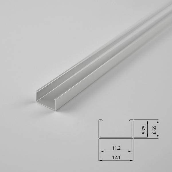 8mm Wide Flexible Silicone LED Neon Strip Light Accessories Silver Color