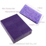Purple Coarse Mini Disposable Pumice Pads Professional Pumice Sponge Healthy