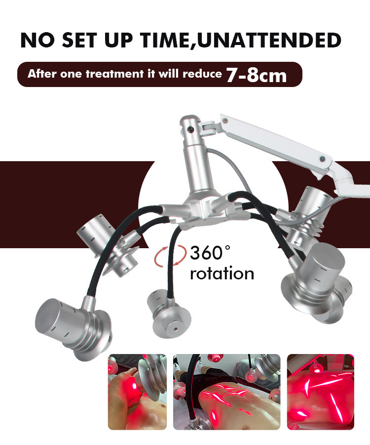 635nm 6D Laser Beauty Machine 3500W Body Sculptor Machine For Commercial