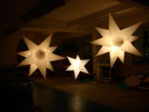 China Led Inflatable Lighting Decoration Star For Party And Night Club factory