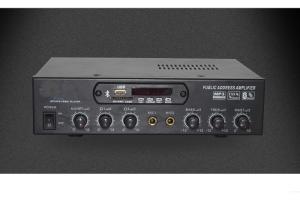 China 50W Power PA Speaker Amplifier , PA System Mixer Amplifier Customizable factory