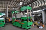 PLC Double Station Rubber Hydraulic Vulcanizing Machine