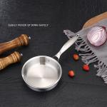 Good Quality Cookware 16 CM Mini Pans Eggs Cooking Fry Pans 18/8 Stainless Steel