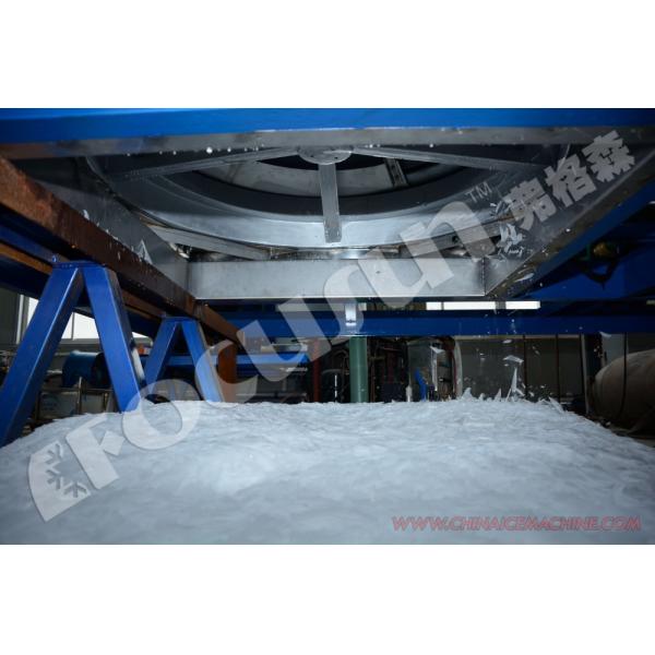 220-480V Voltage Fresh Water Flake Ice Making Machine For Easy Operation