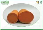 Round Cylinder Cardboard Tube Boxes Pantone Printing 100% Eco Kraft For