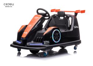 China Steeling Wheels Kids Ride On Toy Car Can Drift 360 Degree Rotation factory
