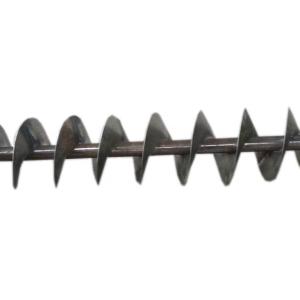 China Non Shaft Continuous Screw Flight Blade Carbon Steel Material factory