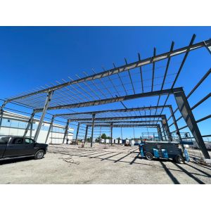 Round Bar Brace Warehouse Steel Structure ASTM Standard Prefabricated Warehouse