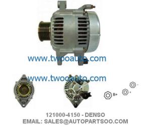 China 121000-4130 121000-4150 - DENSO Alternator 12V 120A Alternadores factory