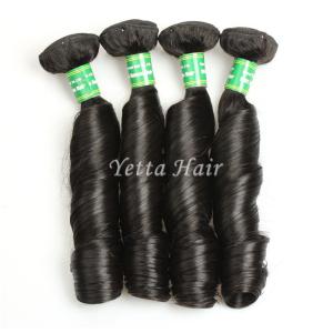 China 7A Spiral Curl peruvian virgin hair , 100% Human Hair Weave No tangle No Mixture factory