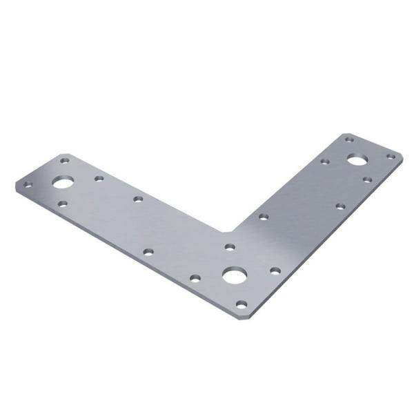 China 90 60 120 degree corner shelf bracket made of steel with thickness options and welded factory