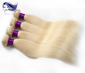 China Remy Blond Color Human Hair Extensions / Colored Weave Hair Extensions factory