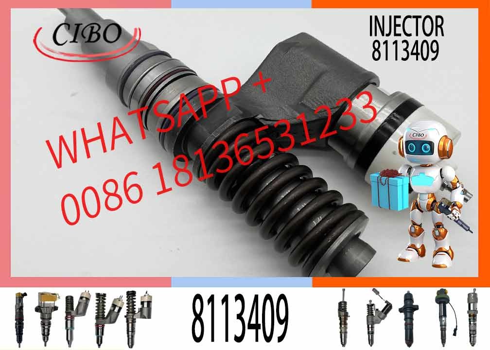 8113409 3155040 BEBE4B12001 8119409 8113177 8112556 1677154 BEBE4B12004 Fuel Injector for Volvo Truck FH12 FM12 EC290 D12C