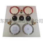 4 Work Stations Footwear Testing Equipment Martindale Abrasion Tester / Pilling