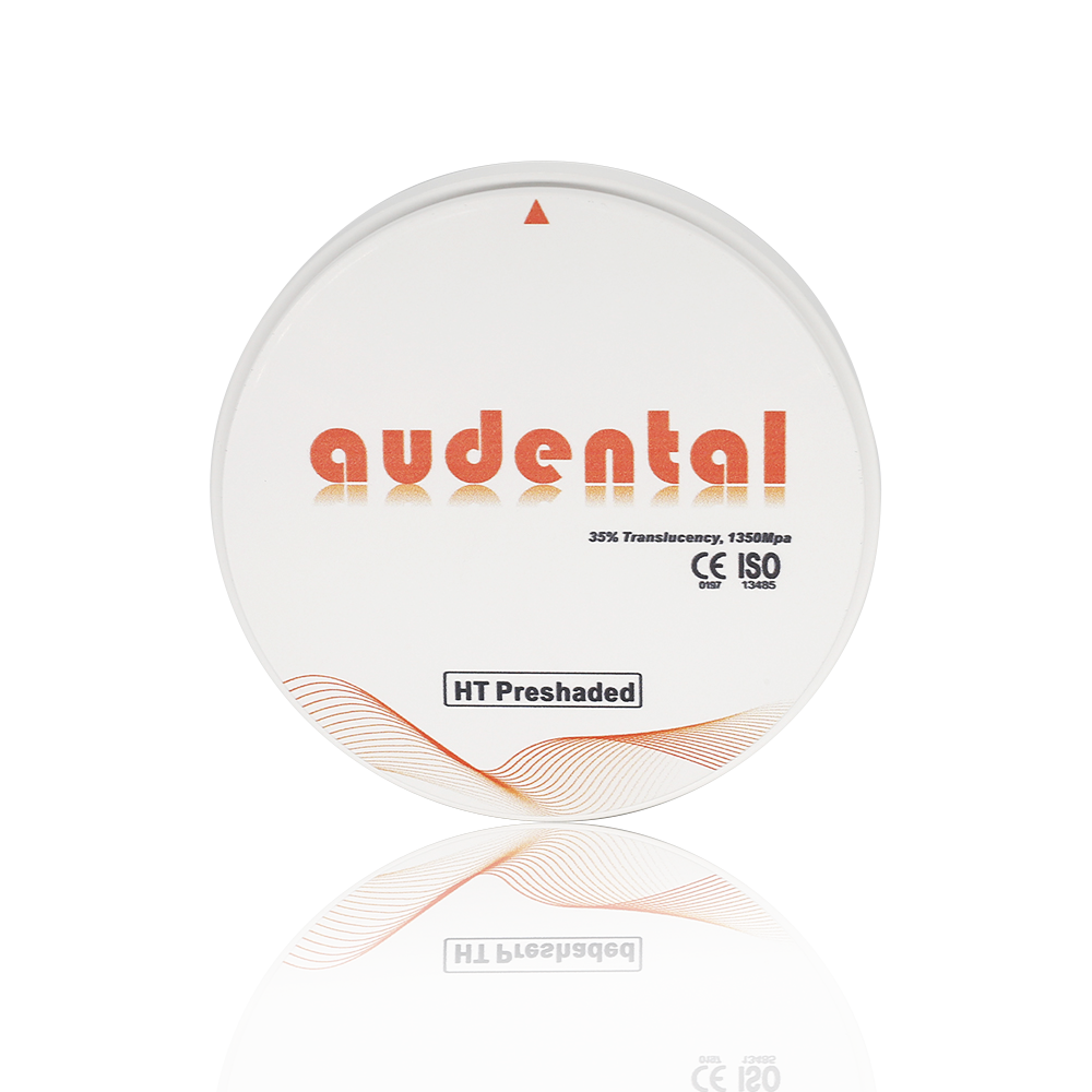 High Translucency HT/DHT Zirconia Dental Blocks CAD CAM Materials