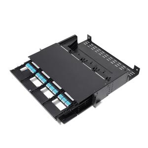 China ABS Lightweight 144 Core MPO LC 24F Optical Cassettes factory