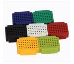 Colorful ABS Plastic Round Bread Boards 45 Tie - Point For Circuit Testing