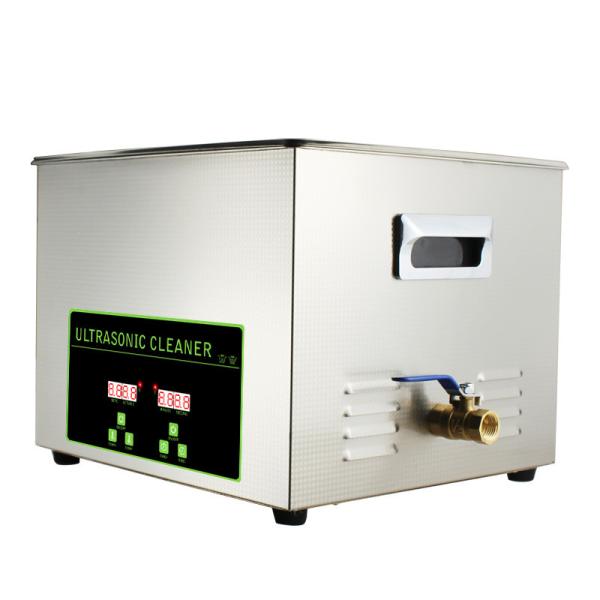 Lab Instrument Digital Ultrasonic Cleaner 15L Stainless Steel Mechanical Knob