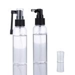 18/410 Medical Black Plastic Nasal Spray Bottle Anitary and Sterile for Easy