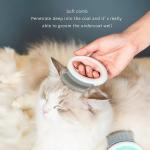 Dense Teeth Lice Pet Grooming Tool Stainless Steel Knife Cat Dog Hair Cleaning