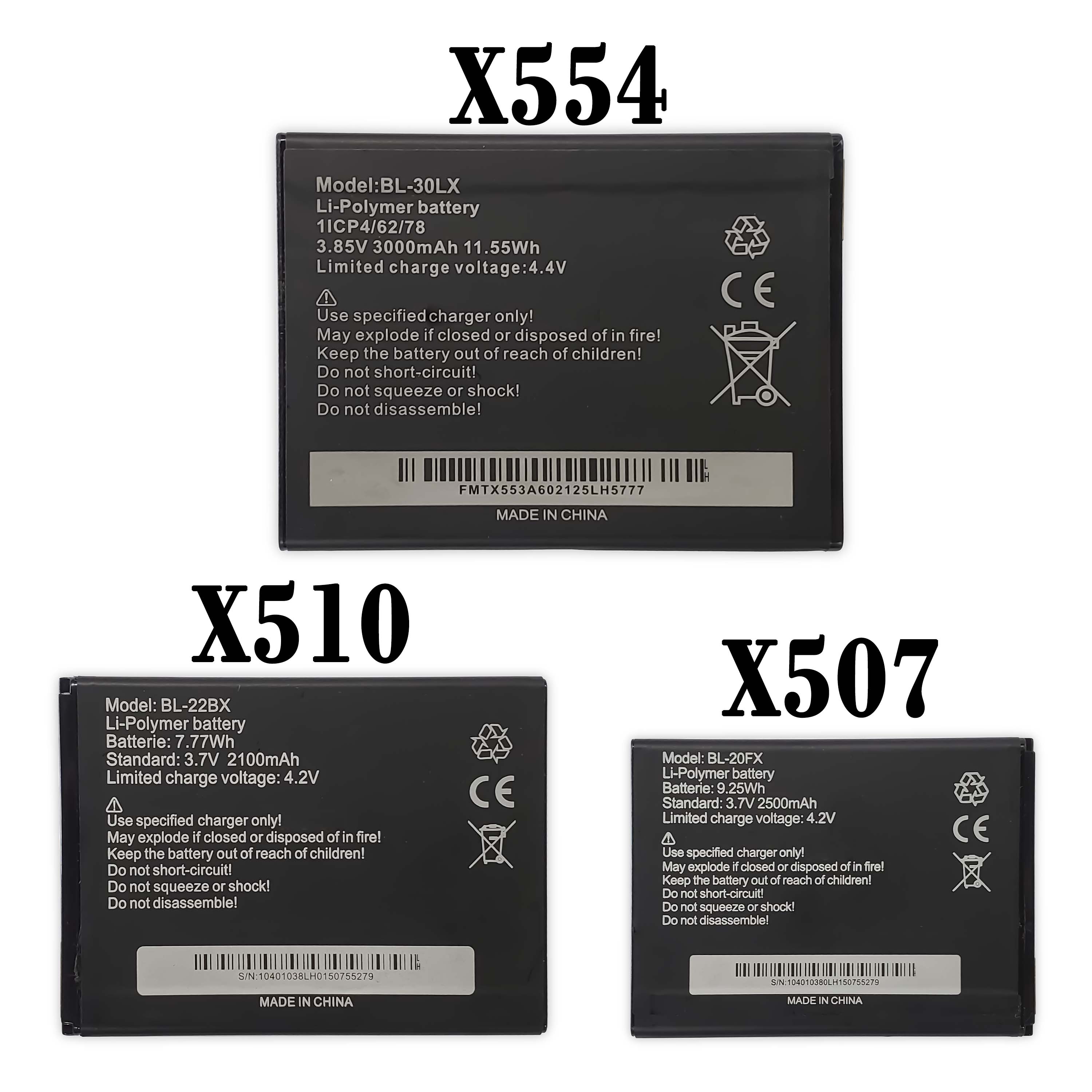 Battery for Infinix X689 X610 X606 X609 X620 X622 X623 X624 X625 X626 X627 X650 X655 X656