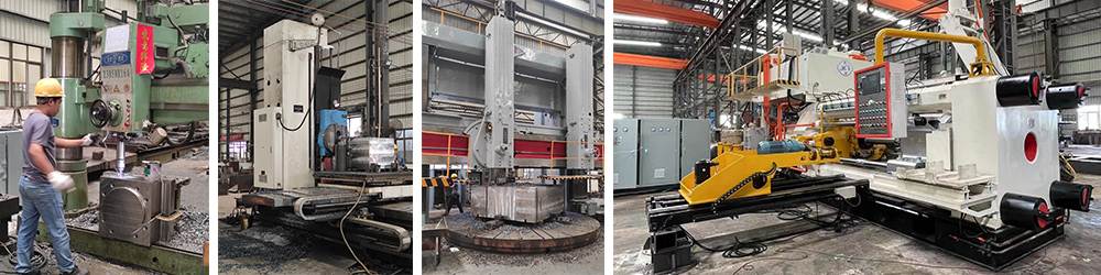 Aluminium Profile Extrusion Press Machine in Workshop
