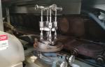 Food Street Automatic Waffle Cone Equipment Mechanically Synchorized