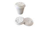 paper coffee cup lid 80mm biodegradable for 8oz takeout drink, sugarcane pulp,