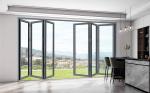65 Series Anti-Pinch Folding Door For Private Residences , Villas , Commercial