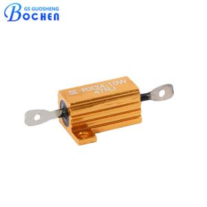 China Tiny Size RX24 10W 15RJ Wirewound Resistor factory