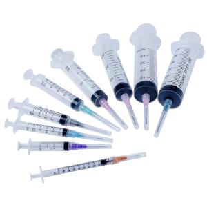 China CE FDA Disposable Plastic Syringe , 10ml Sterile Disposable Syringe factory
