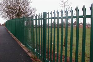 China Hot Selling Good Quality Outdoor Steel Residential Security Palisade Fence For Market factory