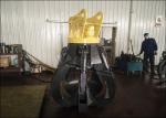 4 Tine Orange Peel Grapple Hydraulic Robust Structure Fit Hitachi ZX210 20 ton