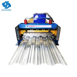 China Structure Building Metal Floor Deck Cold Rolling Machine factory