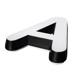 China Custom 3D Modern House Number Address Mini Led Acrylic Sign factory