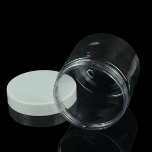 China 100ml 200ml 250ml Food Transparent Plastic PET Jar PCR Bpa Free Deodorant Containers factory