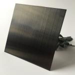 USA Import Price 304 316 PVD Color Black Hairline Stainless Steel Sheet