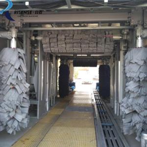 China Hot-dip Galvanized Risense Car Washer and Automatic Car Cleaning Machine at Gas Station factory