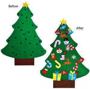 China Detachable Ornaments Handcrafted Christmas Decorations , Christmas Crafts For Kids factory