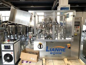 China Plastic Aluminum Tube Ointment Filling And Sealing Machine High Accuracy factory