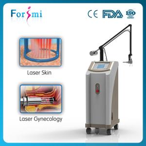 China 30W RF Pipe Fractional co2 Laser machine the best laser for skin rejuvenation factory