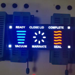 China Multicolour 7 Segment LED Display 30mcd Common Cathode SGS For Vacuum Cleaner factory
