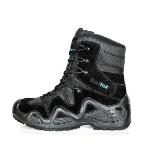 China Mesh Lining Material Anti slip Shoes with Lace-up Closure Suede Geniune Leather Upper Army Boots on sale