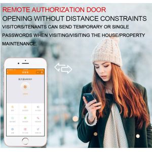 Smart Mifare Card Door Lock Zinc Alloy With High Speed Proximity Reader