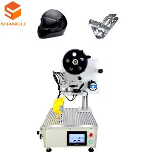 Semi Automatic Flat Labeling Machine for Customized Product Size Labeling