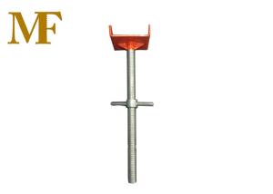 China Powder Coated Adjustable Dia 38mm Scaffold Screw Jack factory