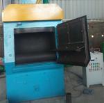 Springs Cleaning Tumble Blast Machine , Small Shot Blaster High Efficiency